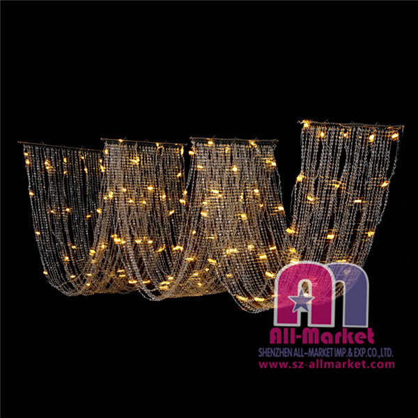 Wave LED Curtains