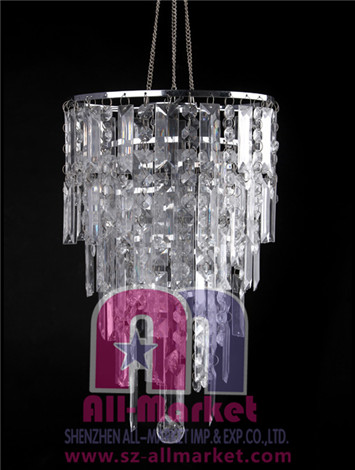 Acrylic crystal chandelier