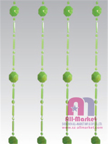 Green beads chain for doorway