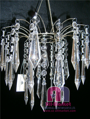 Acrylic crystal chandelier