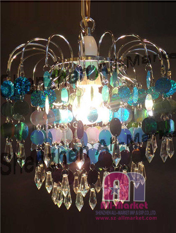 Acrylic Beaded Chandelier