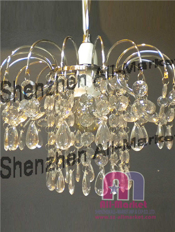 Acrylic Bead Chandelier