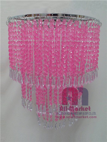 Pink Chandelier