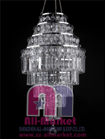 Acrylic Beaded Chandelier AMN928-4