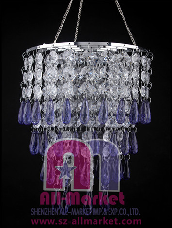 Acrylic Beaded Chandelier AMN935