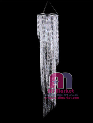 Plastic Beaded Chandeliers AM193L-1A