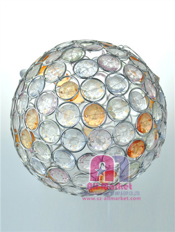 Acrylic Beads Table Chandelier