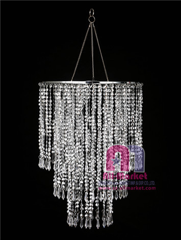 Wedding plastic chandelier