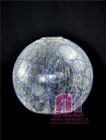 Glass Ball Chandelier Lamps