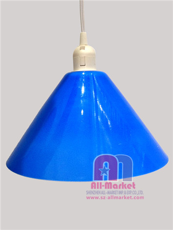 Blue Glass Lampshade