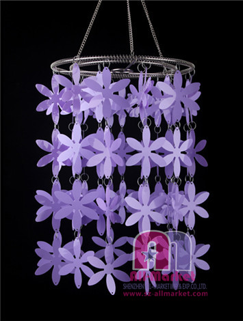 PVC Lampshade Purple