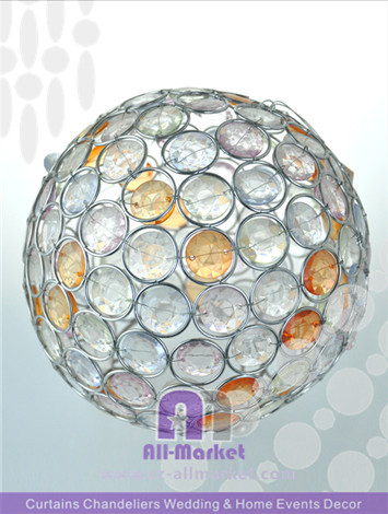 Crystal Ball Chandeliers