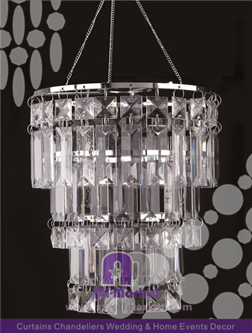 Acrylic Crystal Chandeliers AMC929-3