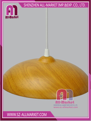 Wood Color Metal Chandelier LT1630