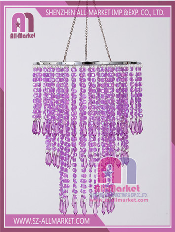 Purple Wedding Chandelier 