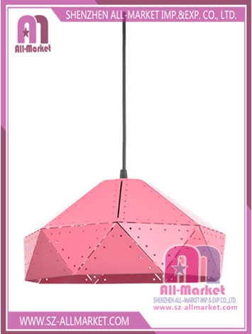 Pink Metal Lamp Shade