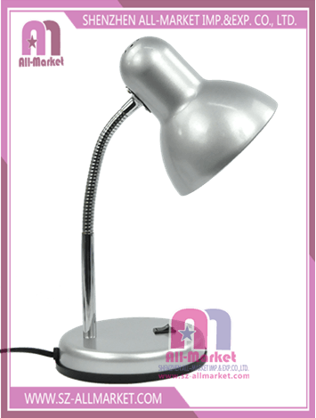 Silver Adjustable Table Light