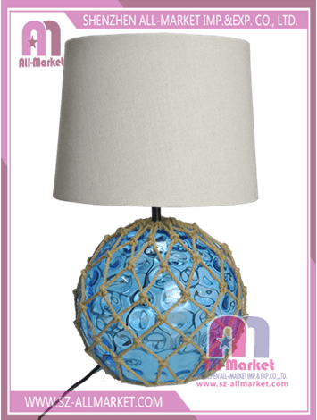Hemp Rope Glass Table Lamps TG1623A-BL