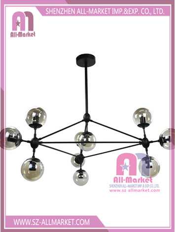 Glass Chandelier Lighting 10 Bulbs LG1741D