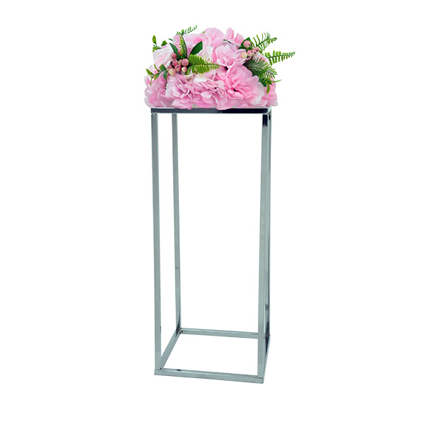 Rectangle Metal Wedding Flower Vase